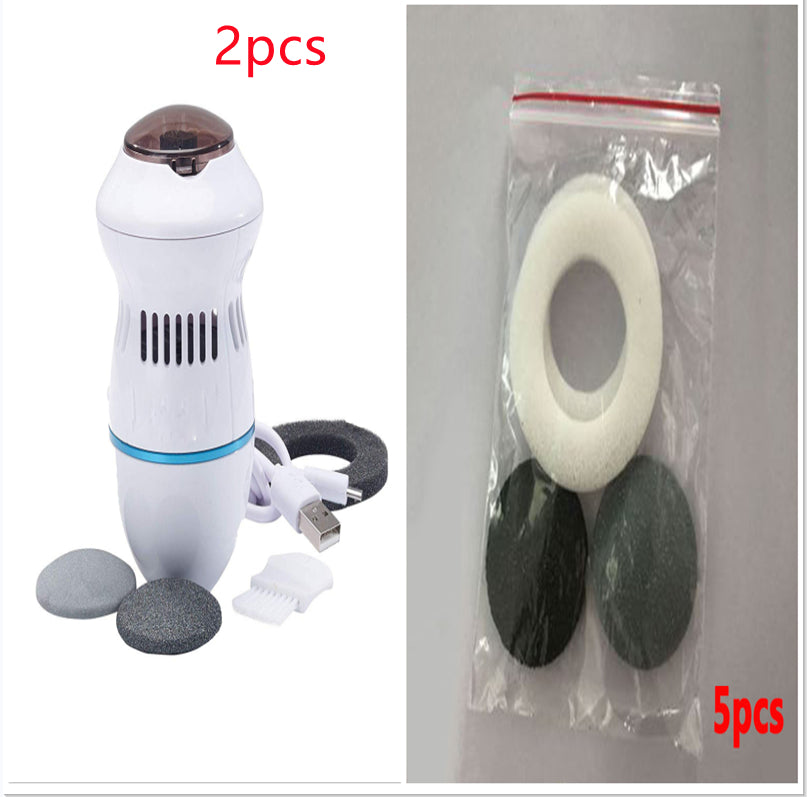 Electric Foot Callus Remover with Vacuum | Multifunctional Pedicure Tool for Dead Skin & Heel Repair