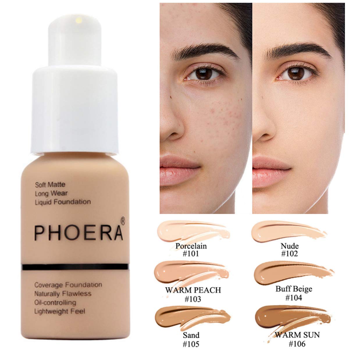 Omanmart Natural Matte Foundation Cream