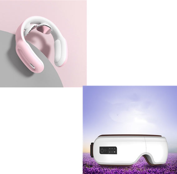 Intelligent Remote Control Cervical & Shoulder Massager – Pain Relief Therapy